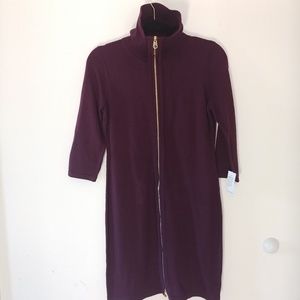 Long Sleeve High Neck Mini dress